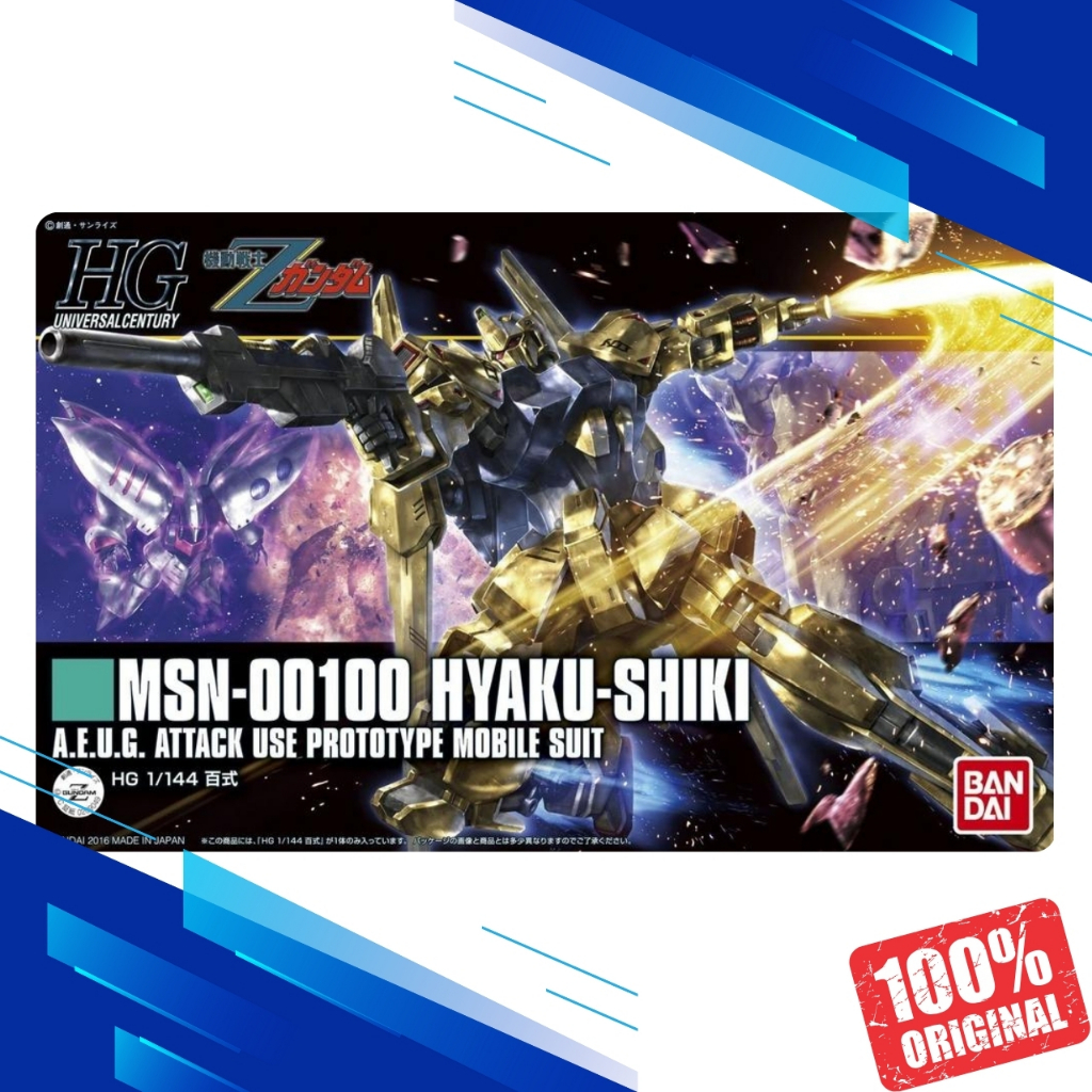HGUC MSN-00100 Hyaku-Shiki Gundam ORIGINAL BANDAI