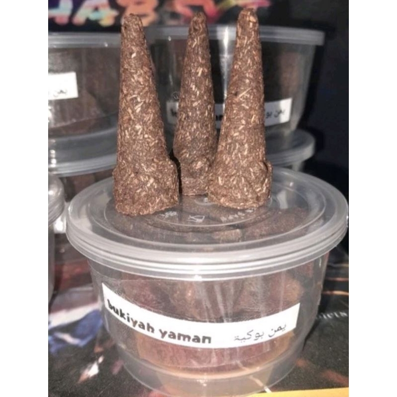 buhur kerucut kayu gaharu bukiyah yaman super