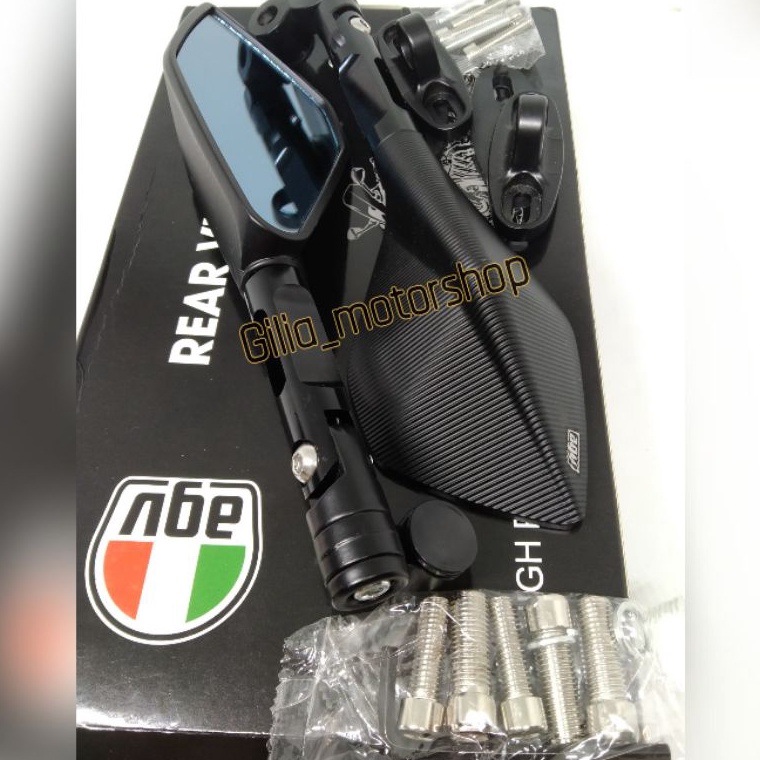 JCr Spion Tomok AGV ORI V5 Full CNC Variasi Universal Motor Nmax Vario Scoopy Beat dll k Produk Terk