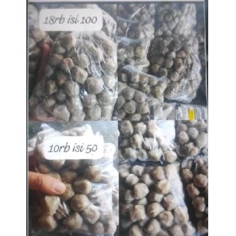 

Bakso ayam baso isi 50 Dan 100 murah enak