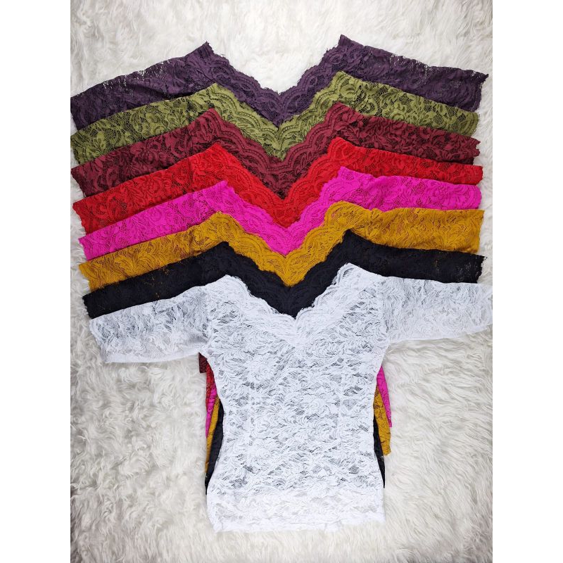 FLASH SALE KEBAYA BALI MODEL V NECK LENGAN PENDEK KEBAYA BRUKAT BALI ATASAN KEBAYA BRUKAT WISUDA