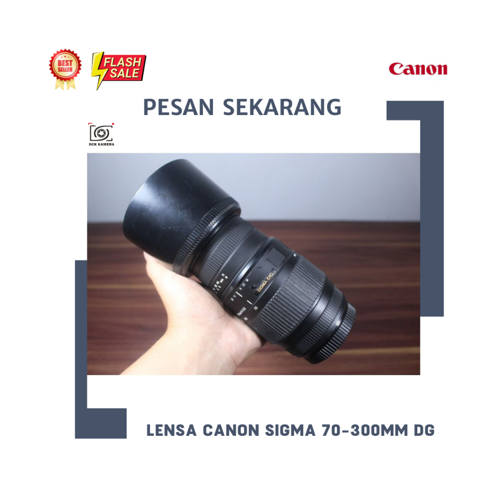 LENSA TELLE SIGMA 70-300MM