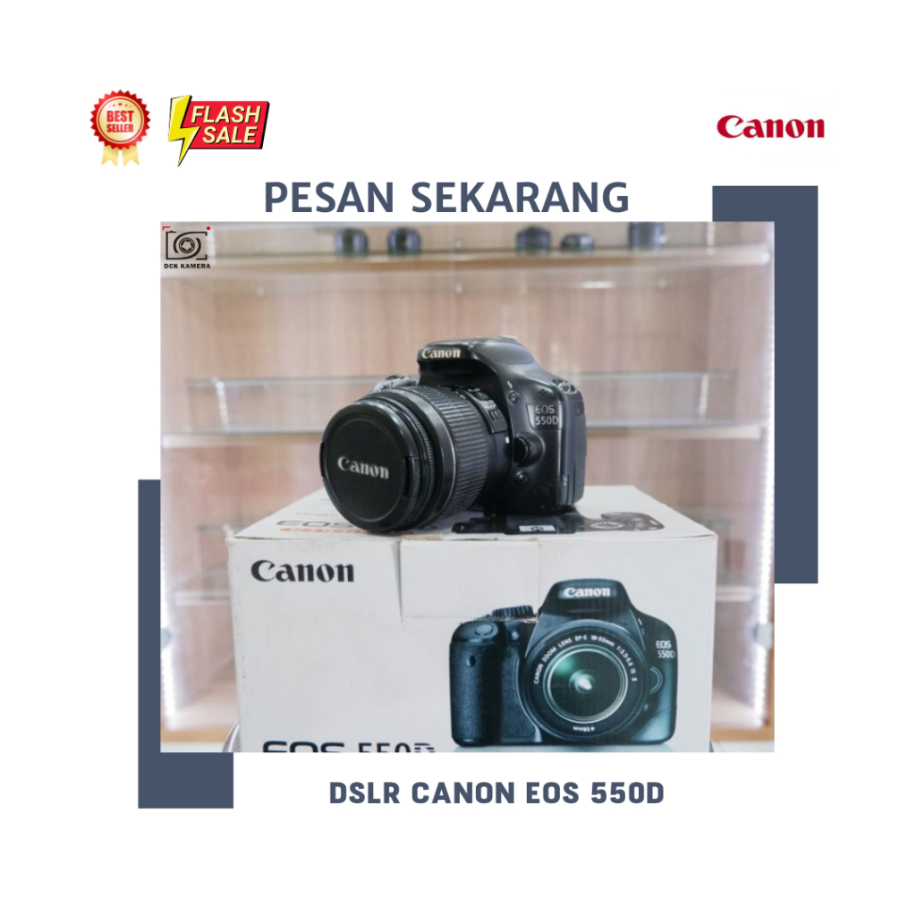 DSLR CANON EOS 550D