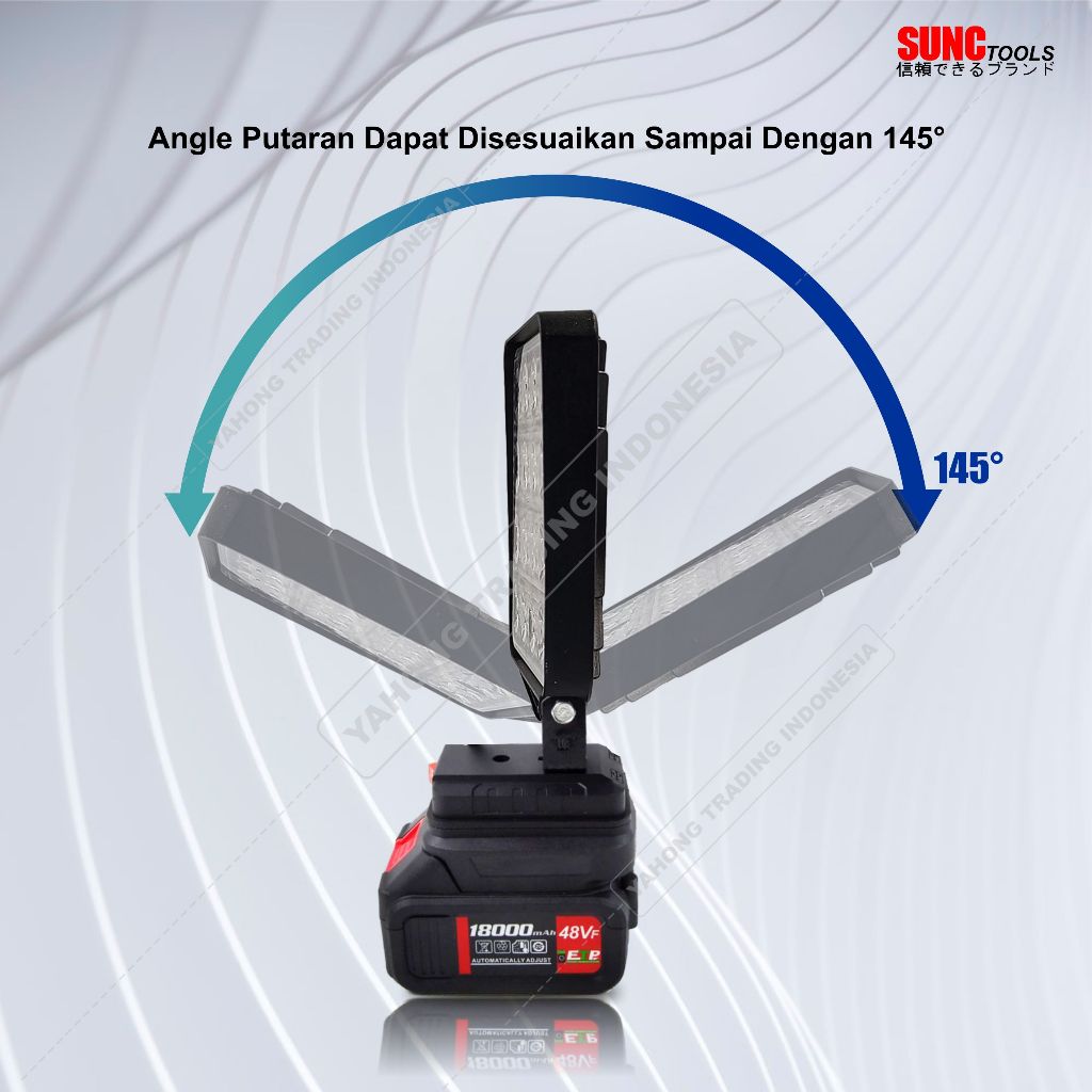 Velopiii67 Lampu Led Portable Baterai Power Tools Lxt Sunc Tools