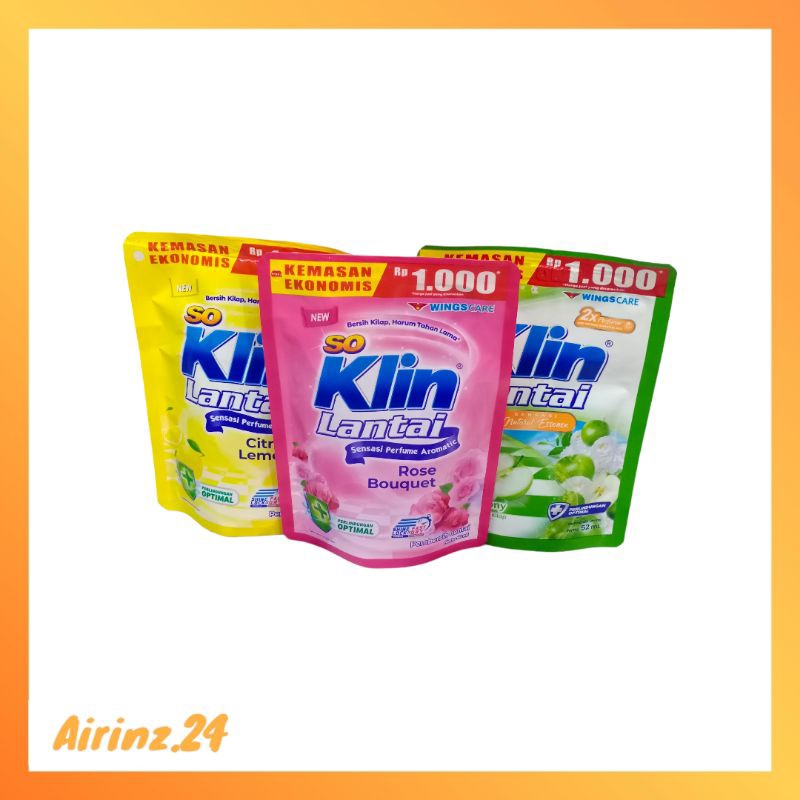 SoKlin Lantai 1000 52ml