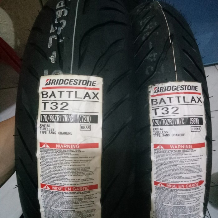 ban battlax t32 120/70 Ring 17 dan 170/60 Ring 17