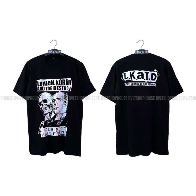 Kaos Band Punk LKATD | T-shirt Pria T-shirt Distro T-shirt Punk