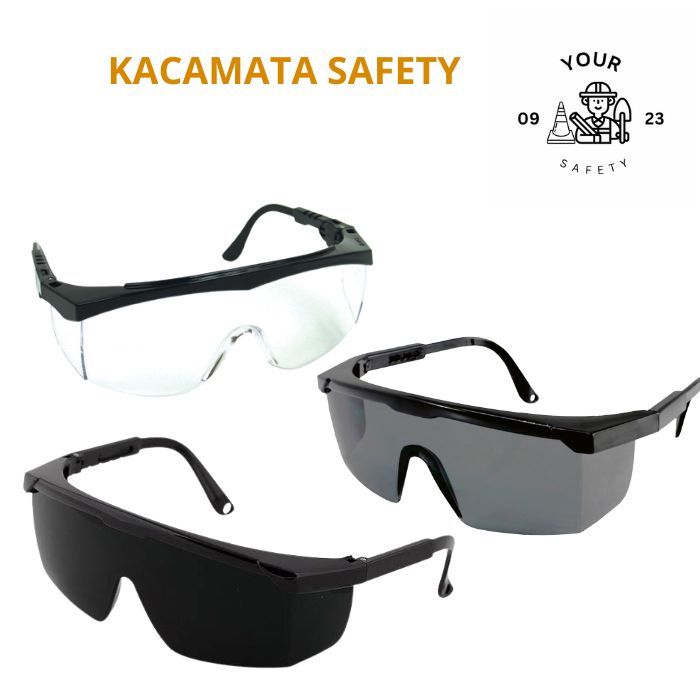 Kacamata Safety Bening / Kacamata Safety Kerja / Safety Glasses