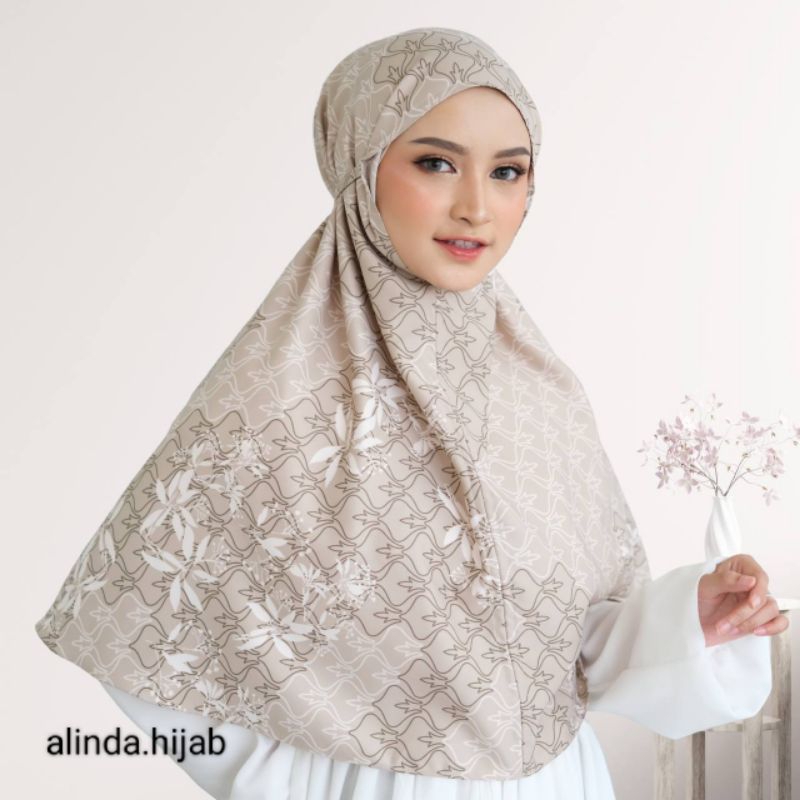 meiza bergo motif /  jilbab bergo