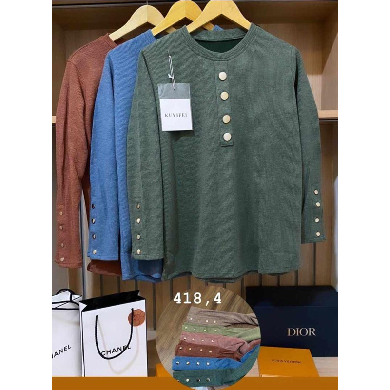 Kuyifei 418.4 //blouse kuyifei//pakaianwanitasby