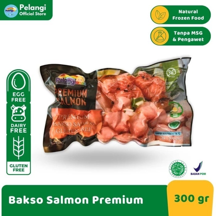 

Pelangi Bakso Salmon Gluten Free 300gr