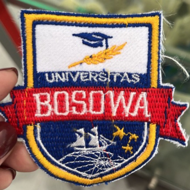 LOGO BORDIR LOGO KAMPUS UNIVERISTAS BOSOWA / LOGO UNIBOS / LOGO BOSOWA