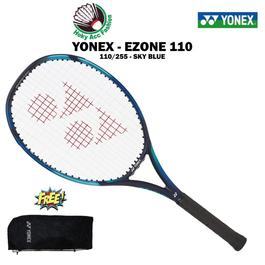 Raket Tenis Yonex EZONE 110 255 gr - Sky Blue 2023 Jepang Original