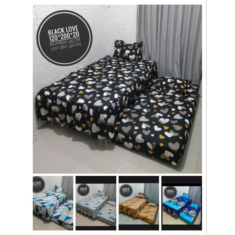 Sprei sorong/ SPREI BED SORONG ANAK /SPREI BED SORONG