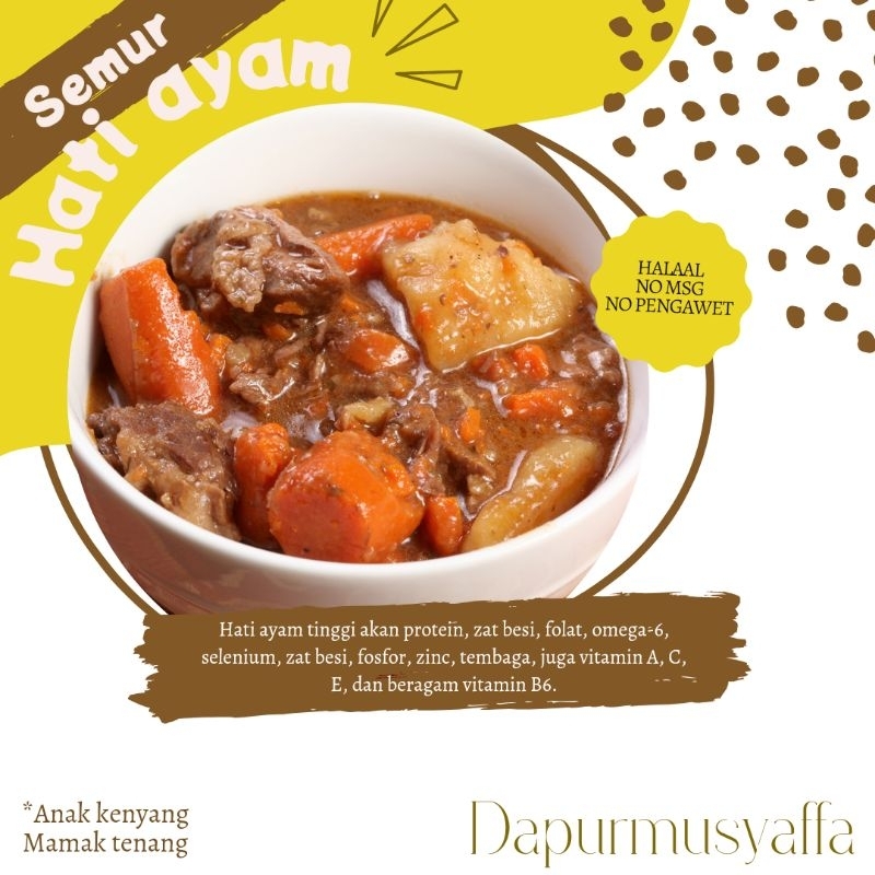 

semur hati ayam