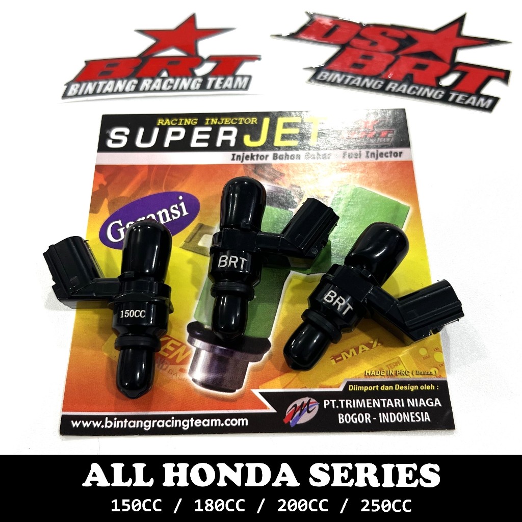 INJEKTOR INJECTOR BRT 150 180 200 250cc HONDA CRF VARIO BEAT GENIO SCOOPY VESPA CB CBR SONIC GTR