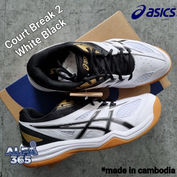 Sepatu Badminton / Voli Asics Court Break 2 Volly Volley Indoor Shoes