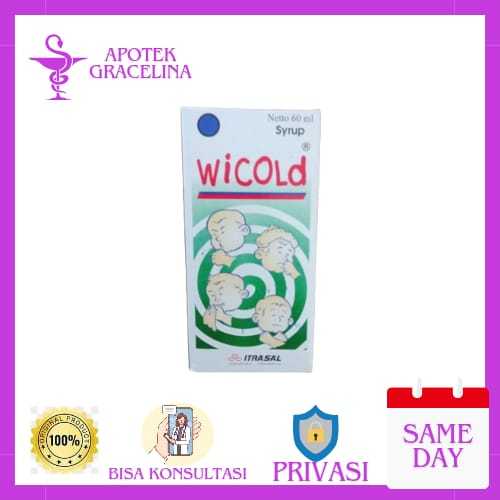 Wicold sirup 60 ml non alkohol
