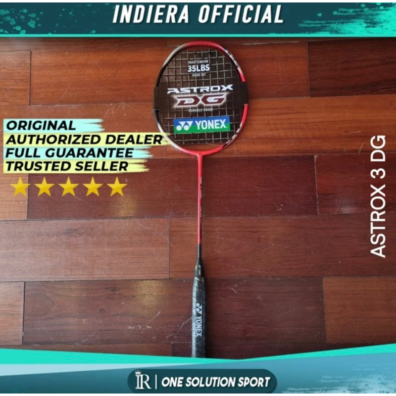 RAKET BADMINTON BULU TANGKIS YONEX ASTROX 3 DG ASLI RAKET ONLY