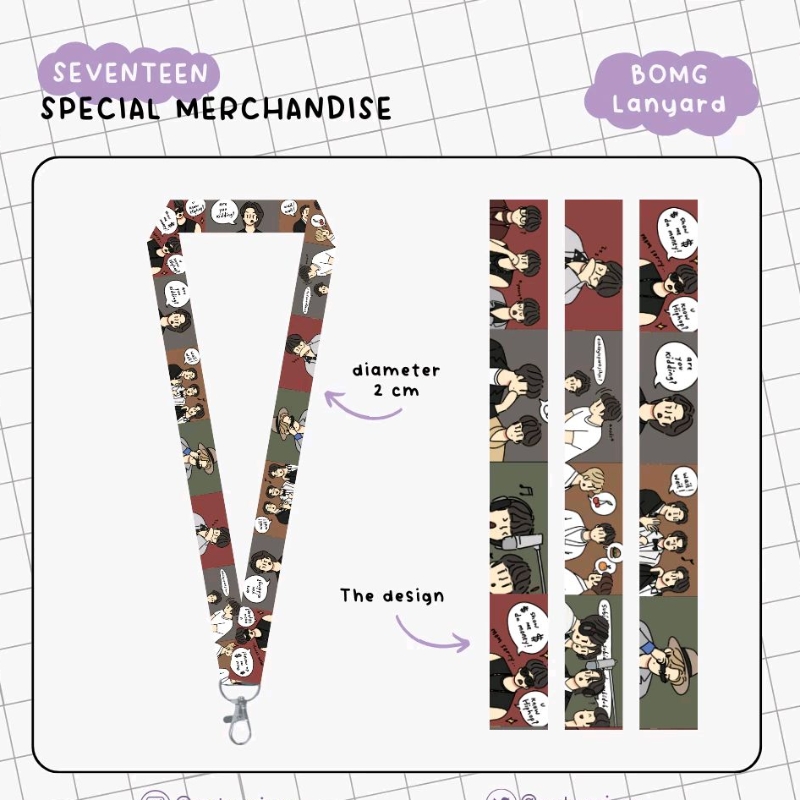 

[READY] SEVENTEEN Lanyard
