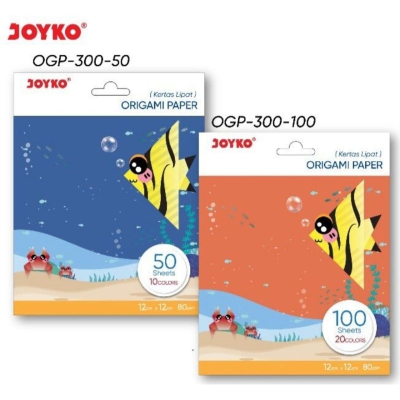 

Kertas Origami Joyko OGP-300 (1pad) 80gram bolak balik