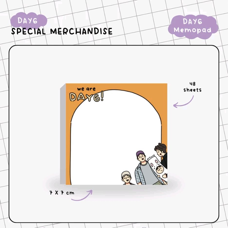 

[READY] DAY6 Memopad