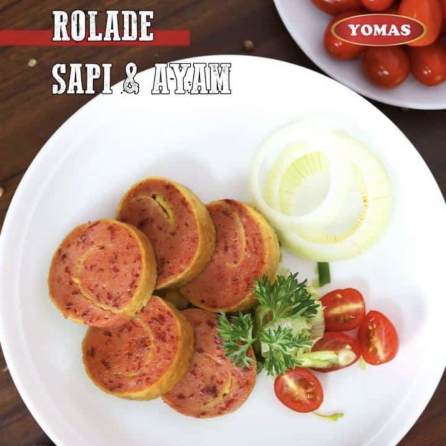 

YOMAS ROLADE SAPI / AYAM 250 GRAM isi 9 pcs