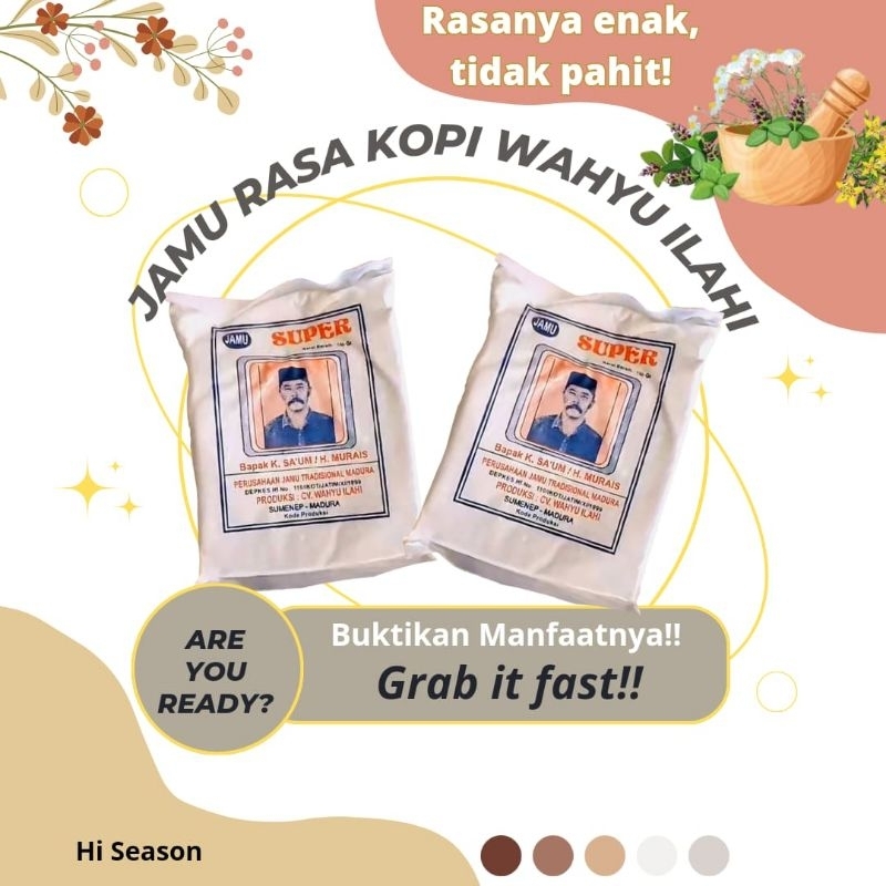 

JAMU RASA KOPI K SA'UM H MURAIS WAHYU ILAHI BESAR