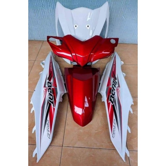 Jual Satuan / Eceran Full Body Bodi Halus Beat FI ESP Merah Putih 2015 2016 Full Set