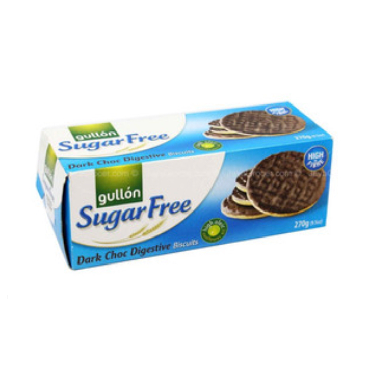 

Gullon Sugar Free Dark Choc Digestive Biscuits 270g