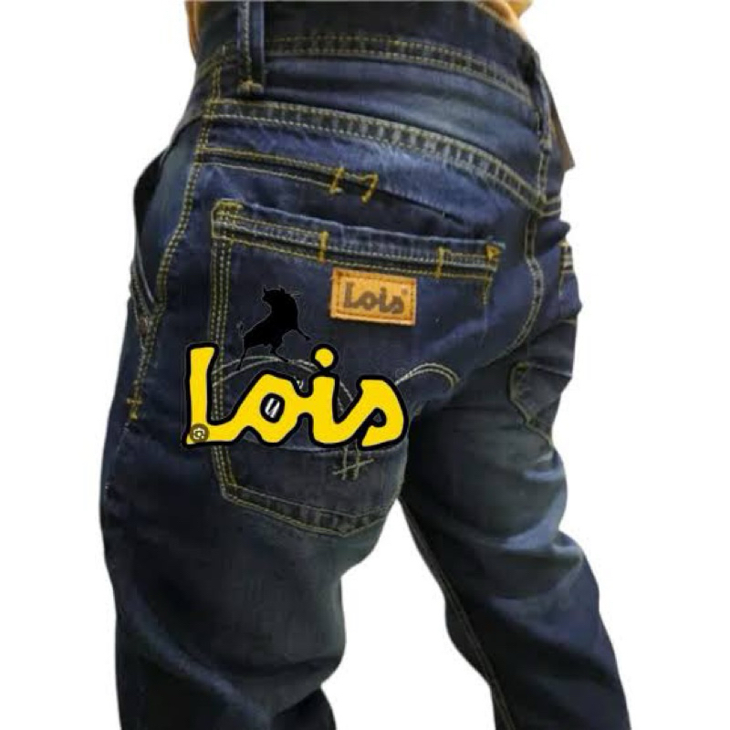 Celana Jeans Lois Original Pria jumbo 39-44 Panjang Terbaru - Jins Lois Cowok Asli 100% Premium/promo cuci gudang Celana panjang jeans pria lois terlaris termurah bisa bayar ditempat  [ COD ]