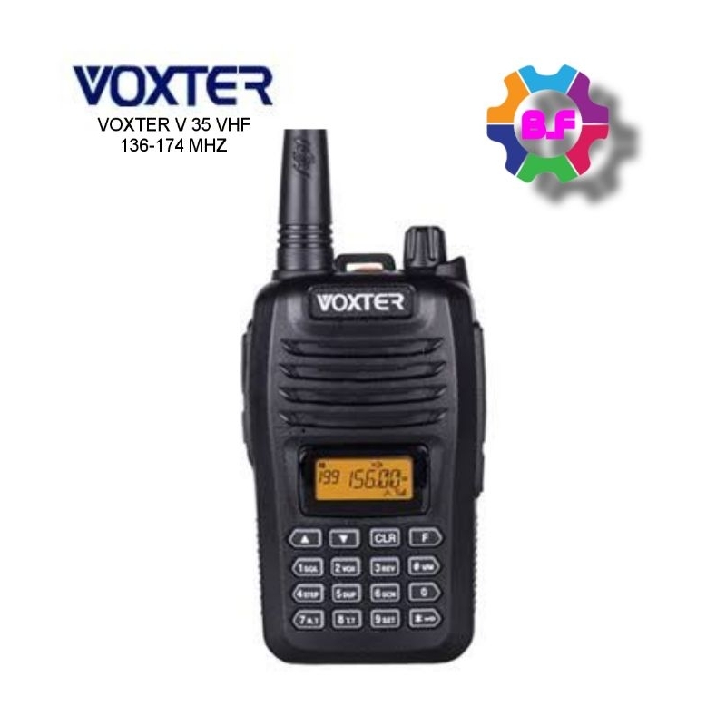 VOXTER V 35 VHF Ht Voxter V35 Single Band 136-174 Mhz