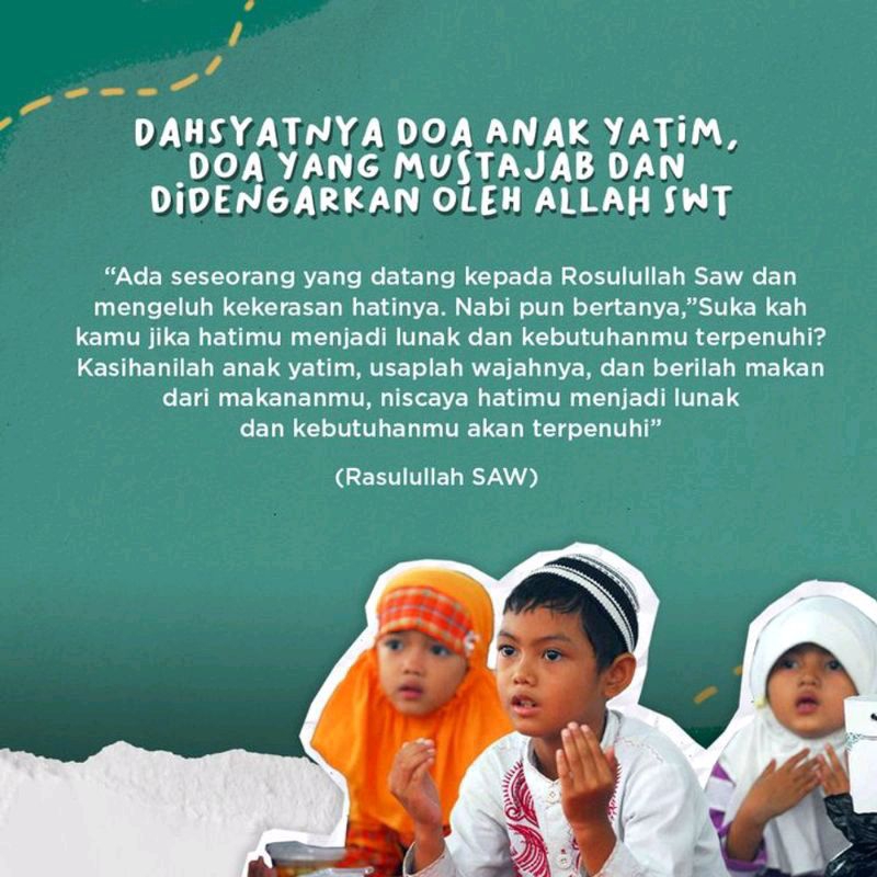 

Sodaqqah bantu yatim voucher makan