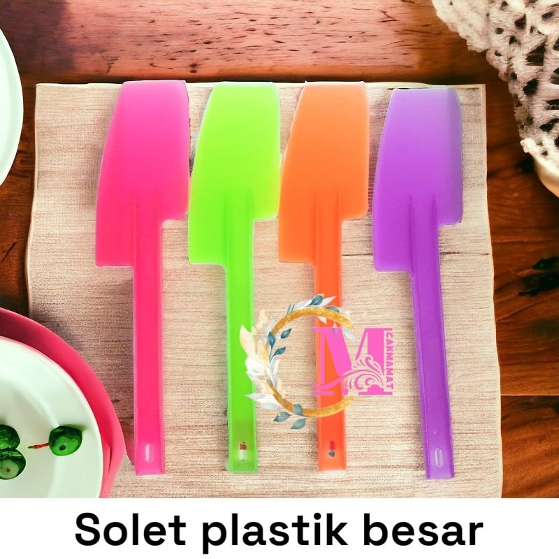 Solet plastik besar 1lusin