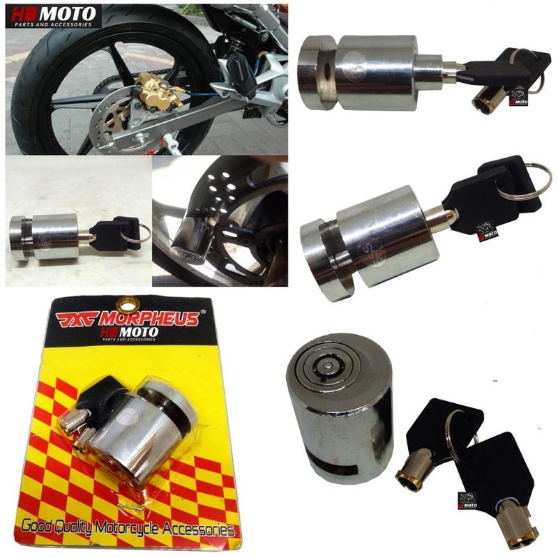 Kunci Pengaman Motor Kunci Cakram Motor Kunci Disc Kunci Motor Kunci Gembok Piringan Cakram