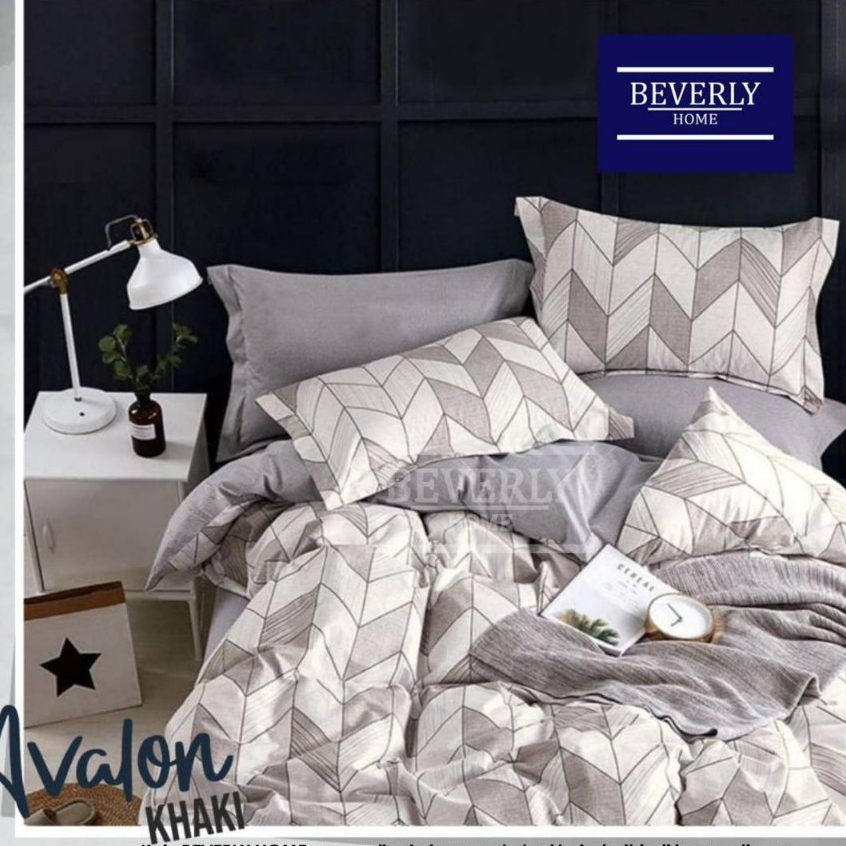 Sprei Katun BEVERLY AVALON | Sprei Home Industry dari Katun CVC Premium | Sprei Uk.90,100,120,160,18