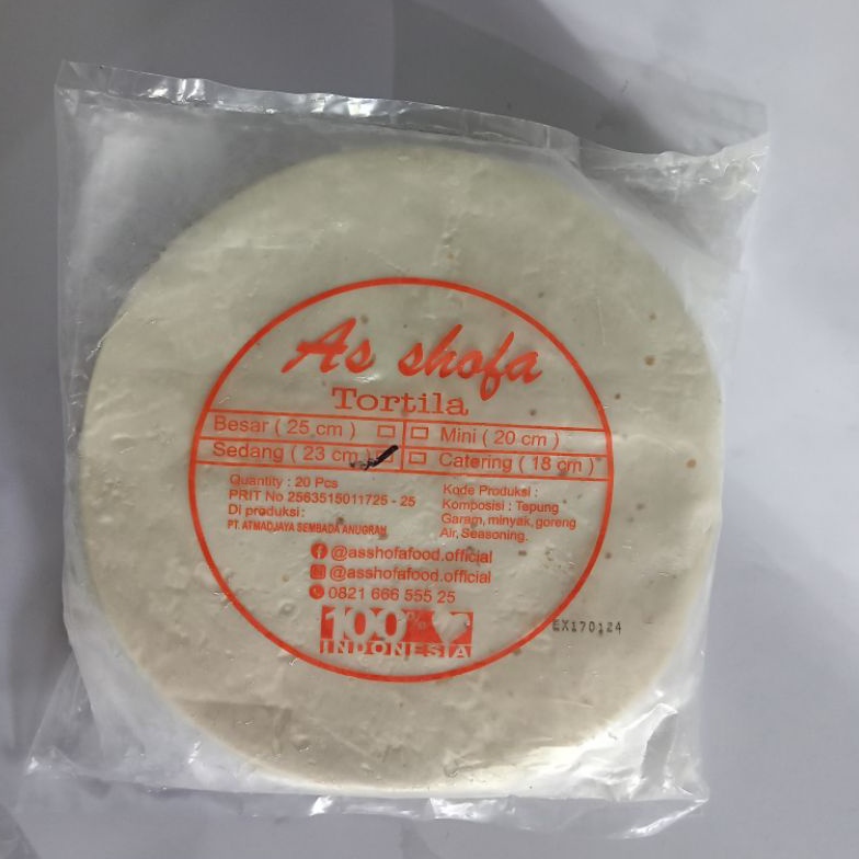 

ART F16R TortilaKulit Kebab ASSHOFA 23 Cm
