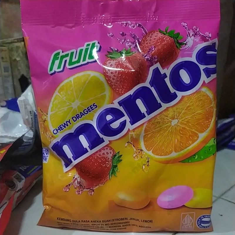 

Permen mentos mint permen mentos fruit 1pack