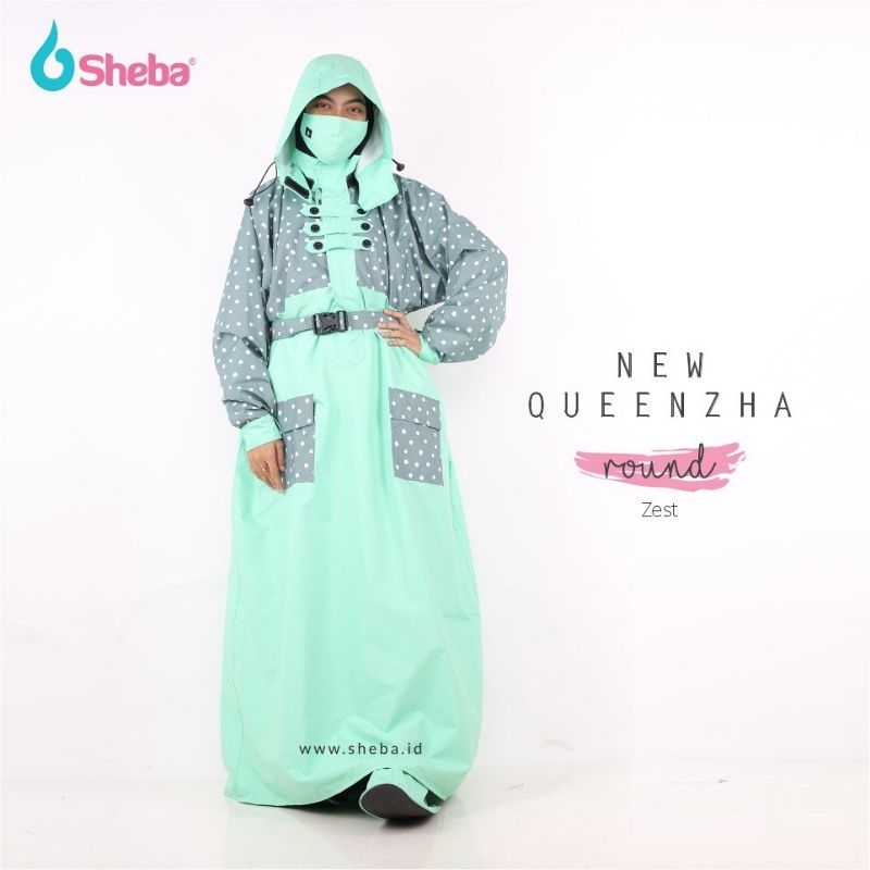 sheba quenza jas hujan