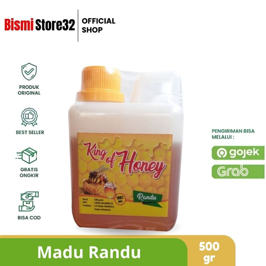 

Madu Asli - Madu Randu Murni King Of Honey 500 gram
