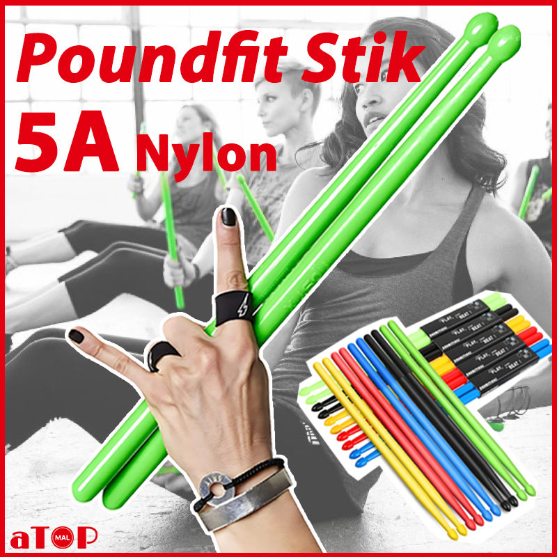 5A Stick Ripstix Poundfit  Pound Fit Stick  Ripstix Stick Nylon  Original Stick  Olahraga Workouts 1