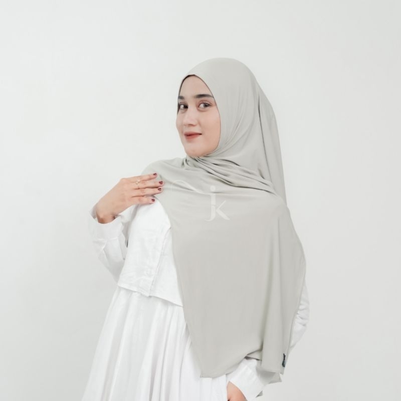 (HABIBA) Hijab Pasmina instan | Habiba Pasmina instan oval | Pasmina Jersey | Pasmina Instan