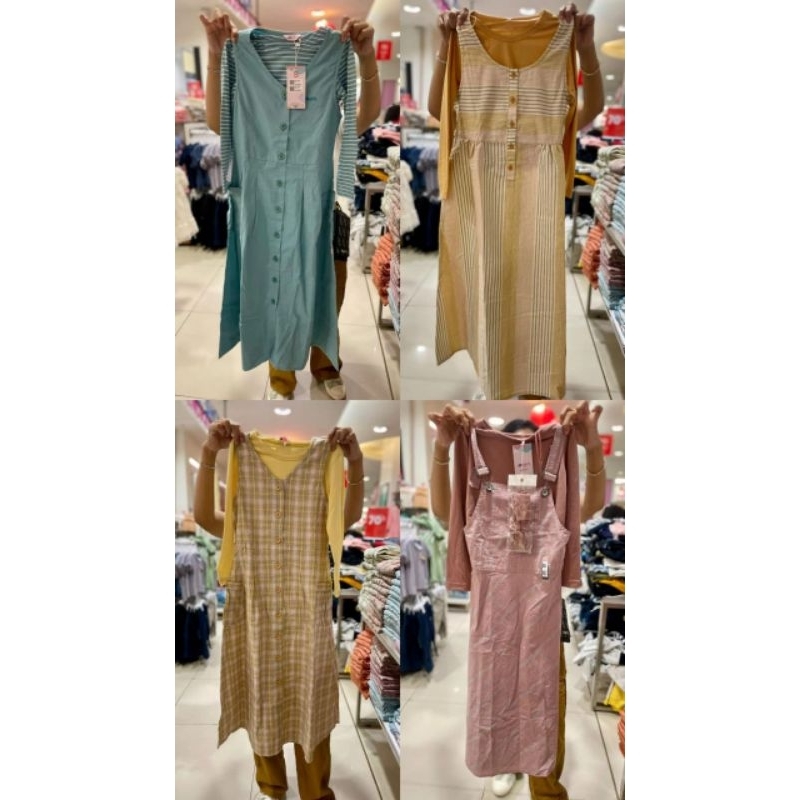SALE SET OVERALL ANAK CEWEK EXIT GIRL