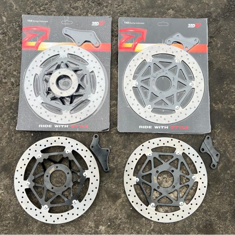 piringan cakram depan disk cakram supra x baut 5 TAD model PANIGALE lebar 300mm