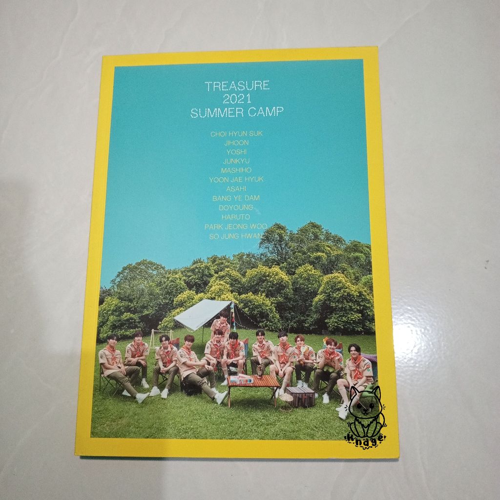 (READY STOCK) TREASURE PHOTOBOOK WELLCOMING COLLECTION 2023 SUMMER CAMP 2021 MAKING BOOK CD ONLY TSS