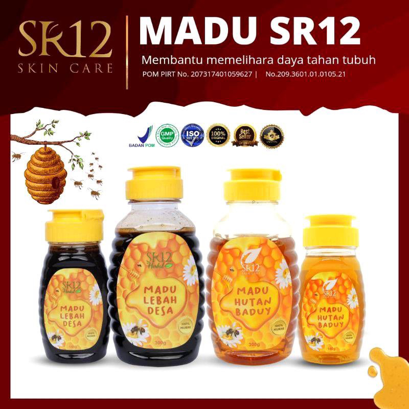 

Madu Hutan Baduy SR12 Madu Lebah Desa Ori BPOM 140gr 300gr