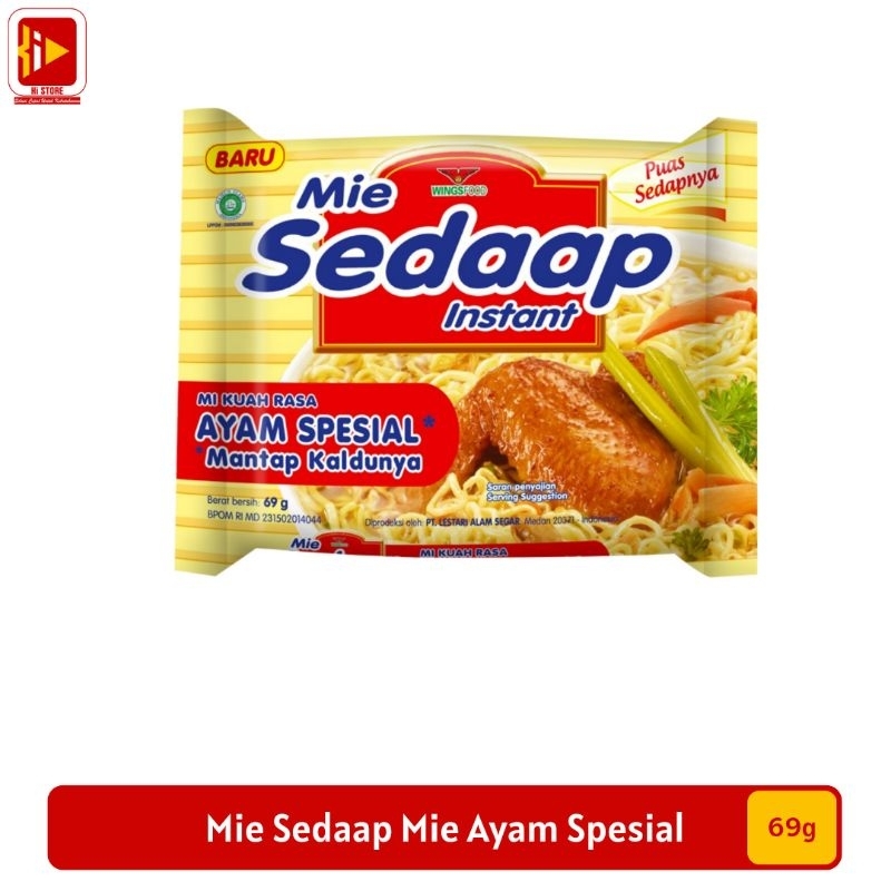 

Sedaap Mi Ayam Spesial 69 g