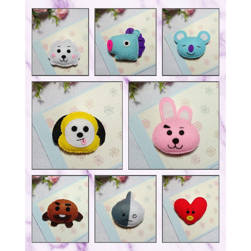 Boneka Kepala BT21 | BONEKA BTS| BONEKA