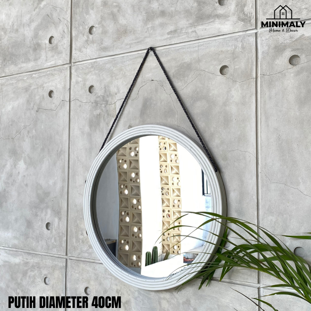 Kaca Dinding Rotan (TAHAN AIR DAN RAYAP) Kaca Aesthetic Cermin Aesthetic Kaca Estetik Cermin Estetik