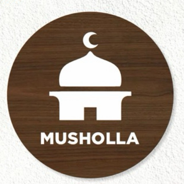 

sign akrilik mushola